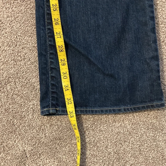 NWOT Eddie Bauer Classic Barely Boot Denim Jeans 14L - Picture 8 of 15